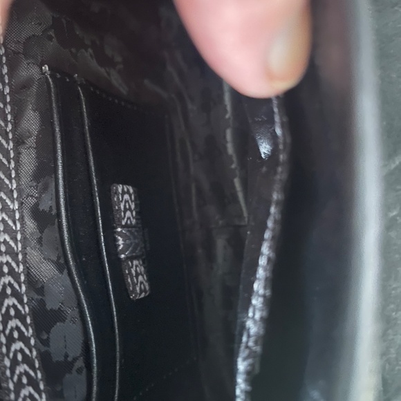 Karl Lagerfeld Black small  bag, leather - Picture 2 of 5